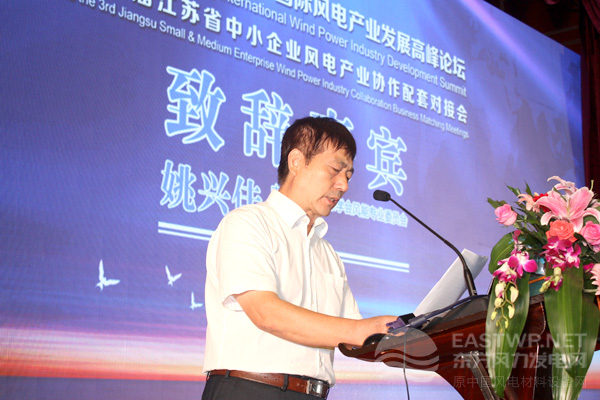 中國(guó)可再生能源學(xué)會(huì)風(fēng)能專(zhuān)業(yè)委員會(huì)理事長(zhǎng)姚興佳先生