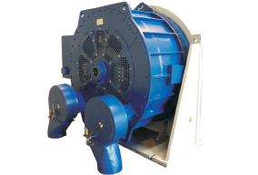 3MW集成式半直驅(qū)永磁同步風力發(fā)電機圖片1